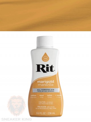 Барвник для натуральних тканин RIT All-Purpose Dye Marigold (золотисто-помаранчевий), 236 мл